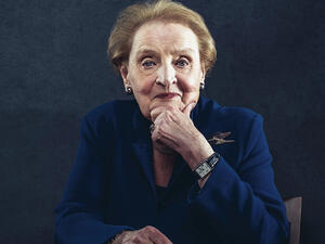 Albright’s father was a Jewish diplomat 