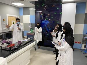 WCM-Q Pre-Med Students Explore the Application of Physics in Medicine