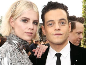 Lucy Boynton and Rami Malek have been dating since Aug 2017. Lucy Boynton and Rami Malek have been dating since Aug 2017.
