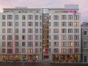 Moxy Istanbul Beyoglu is expected to open in 2024 following a complete restoration of the historical Afrikahan building   