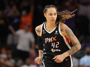 American basketball star Brittney Griner
