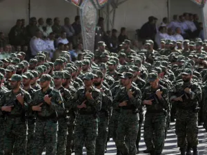 عناصر من فيلق القدس التابع للحرس الثوري الإيراني