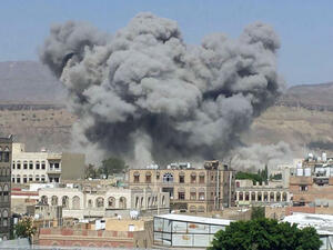 قصف للتحالف العربي في اليمن