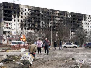 عشرات آلاف المدنيين المحاصرين في ماريوبول