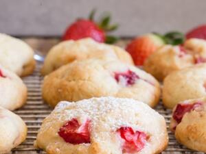 وصفة كوكيز الفراولة الشهية