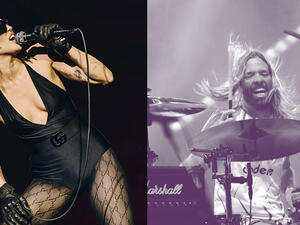 she would be dedicating her next concert to the drummer