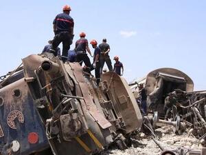  تصادم قطارين في تونس