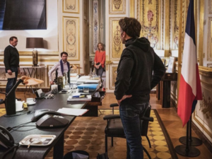 Macron and Zelenskyy