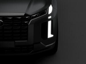 هيونداي تلمح للظهور العالمي الأول لباليسيد Palisade الجديدة بصور تشويقية   