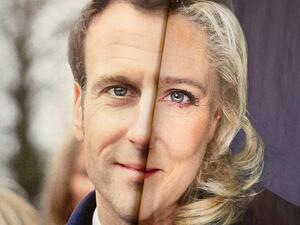 Le Pen heads into final round clash with Macron in French presidential election