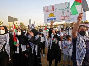 Kuwait protests for Palestine 