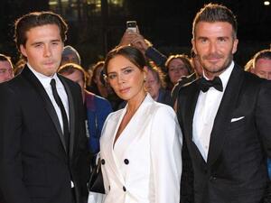 ديفيد بيكهام وبروكلين بيكهام