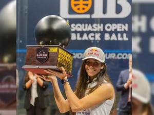 Nouran Gohar succeeded in climbing to the top world squash rankings