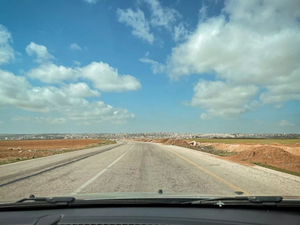 Driving in Jordan 