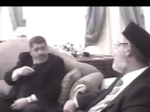 محمد مرسي ومحمد بديع