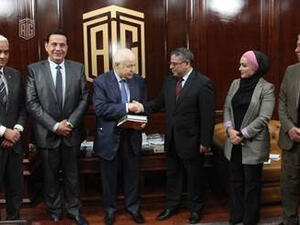 Abu-Ghazaleh Receives Libya’s Cultural Attaché in Amman