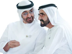 محمد بن راشد ومحمد بن زايد