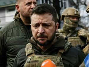 الرئيس الأوكراني فولوديمير زيلينسكي