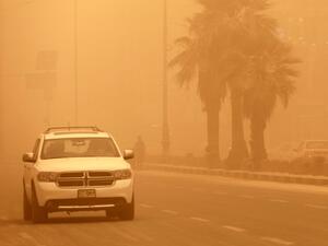 الغبار يغطي 70% من مساحة العراق