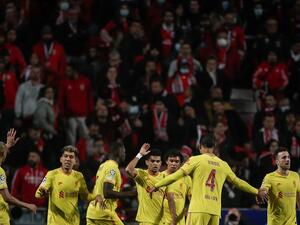 ليفربول يحقق فوزاً جديداً ويبقي آماله حية في الظفر بلقب الدوري الإنجليزي (المصدر: أ ف ب)