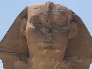 الصورة المزعوم لتمثال أبو الهول