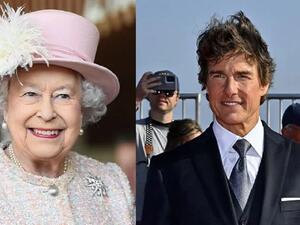توم كروز والملكة اليزابيث