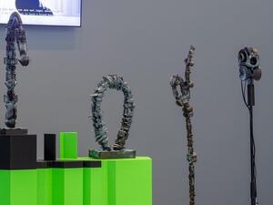 Samson Young’s Artist’s Room is now on view at Jameel Art Centre.