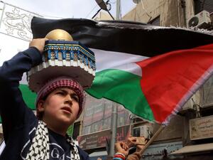 flag march