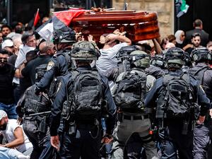 the coffin protector, Amro Abu Khudeir