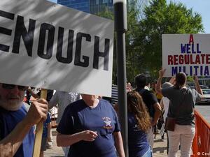 Gun congtrol rights' activists 