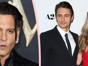 جيمس فرانكو وجوني ديب وآمبر هيرد 