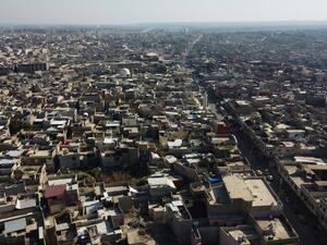 An ariel view of Mosul 