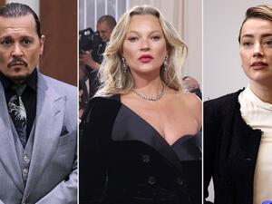 جوني ديب وآمبر هيرد وكيت موس