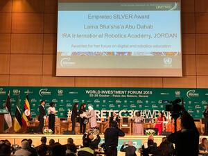 Jordanian entrepreneur Lama Sha’sha’a