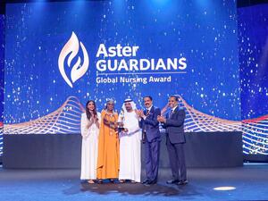 Kenyan national Anna Qabale Duba was crowned the first-ever recipient of the Aster Guardians Global Nursing Award
