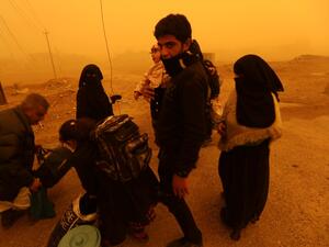Climate change is weighing heavily on the lives of Iraqis as dust storms spread across the country. 