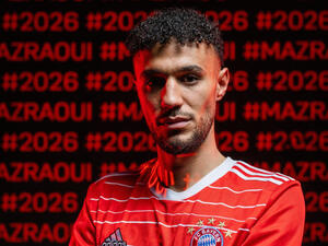 نصير مزراي بقميص بايرن ميونيخ (المصدر: fcbayern.com)