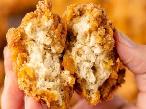 وصفة بديلة الدجاج "كنتاكي مقلي"