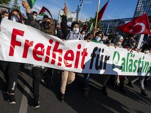 Pro-Palestinian protest in Berlin 