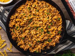 وصفات نباتية: باستا بالبرغر