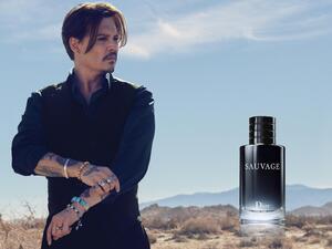 إعلان عطر سوفاج من ديور مع جوني ديب