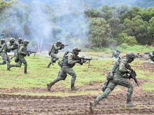 تدريبات لجيش تايوان