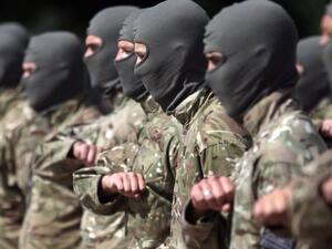 مرتزقة يقاتلون مع اوكرانيا في مصنع آزوت