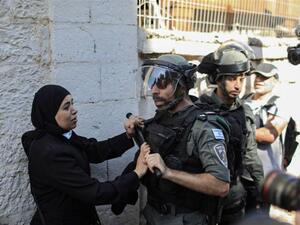 قوات الاحتلال اقتحمت منطقة باب الزاوية