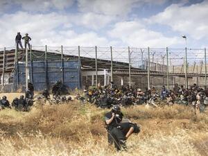 اصابات خطيرة في تدافع نحو مليلة