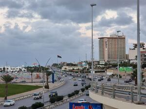 Shat road in Tripoli 