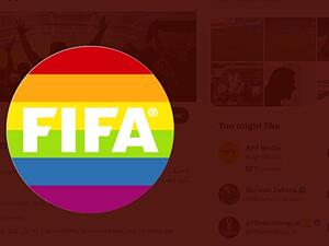 حساب فيفا بالعربي يدعم المثليين جنسيًا 