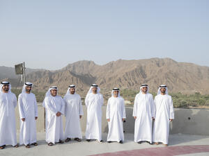 Theyab Bin Mohamed Bin Zayed Oversees Progress Of Etihad Rail Project And Witnesses Signing Of Agreement For Manufacturing And Supplying Passenger Trains Valued At 1.2 Billion Aed
