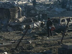 13 killed, 50 hurt in Russian missile strike on busy Ukraine shopping mall