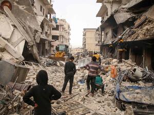 Ariha in the northern Adlib province in Syria